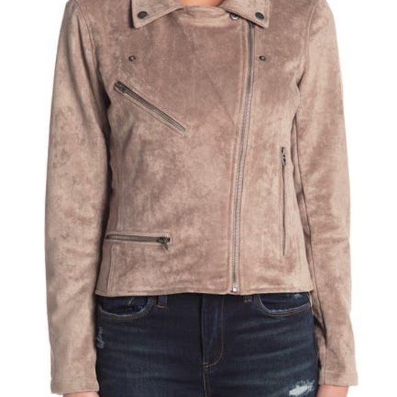 BLANKNYC Denim – Faux Suede Moto Jacket - Picture 2 of 5